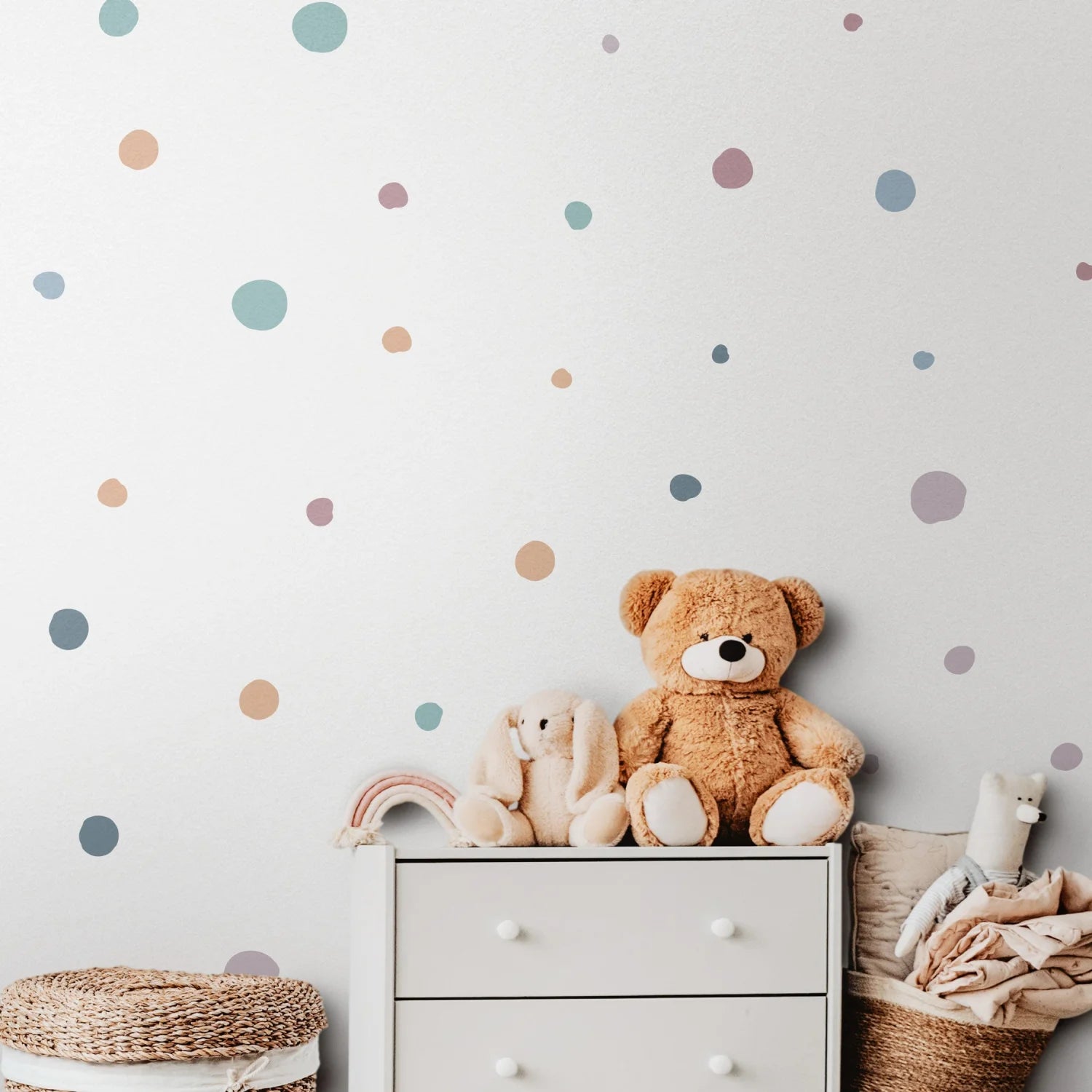 Bright Burst Polka Dot Wall Decal - Decals - Polka Dots