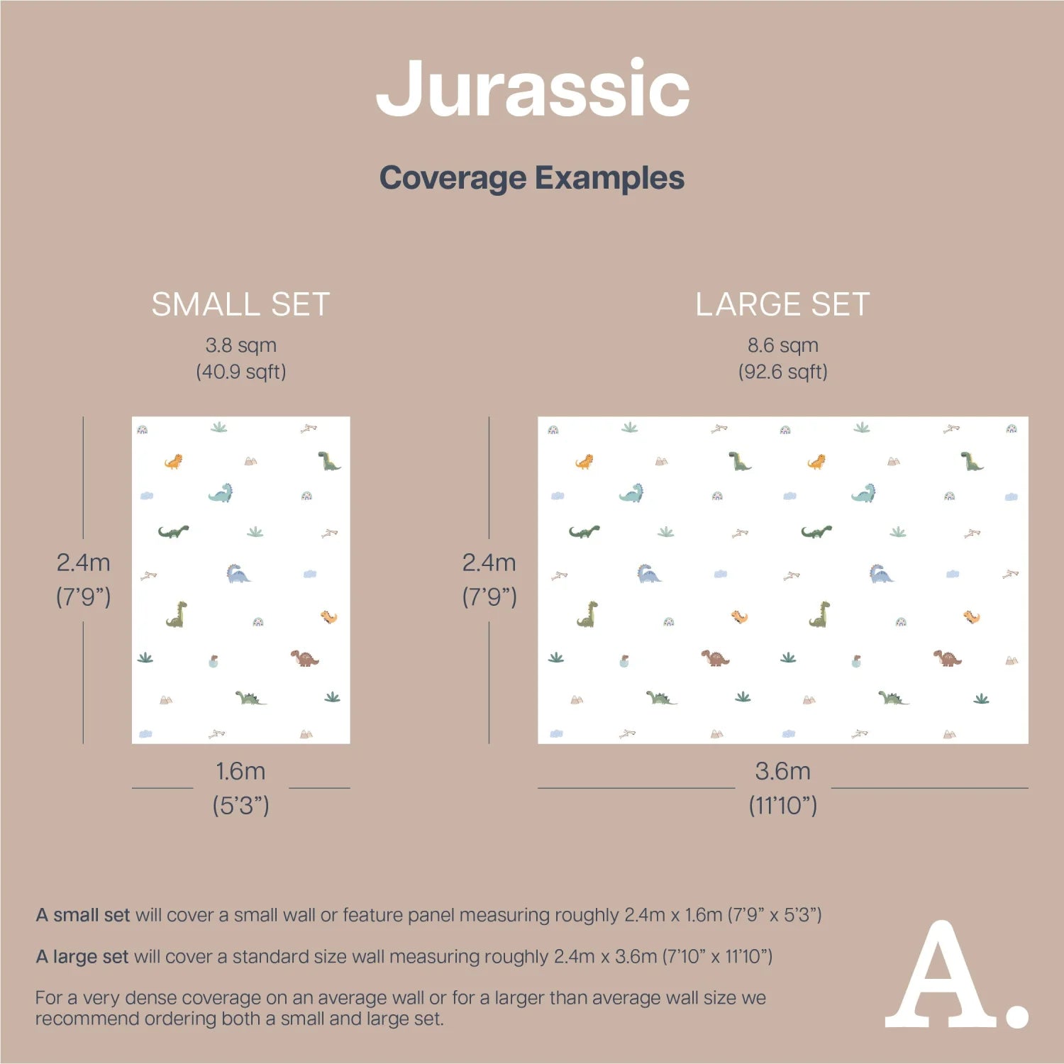 Jurassic Themed Wall Decals - Decals - Animals