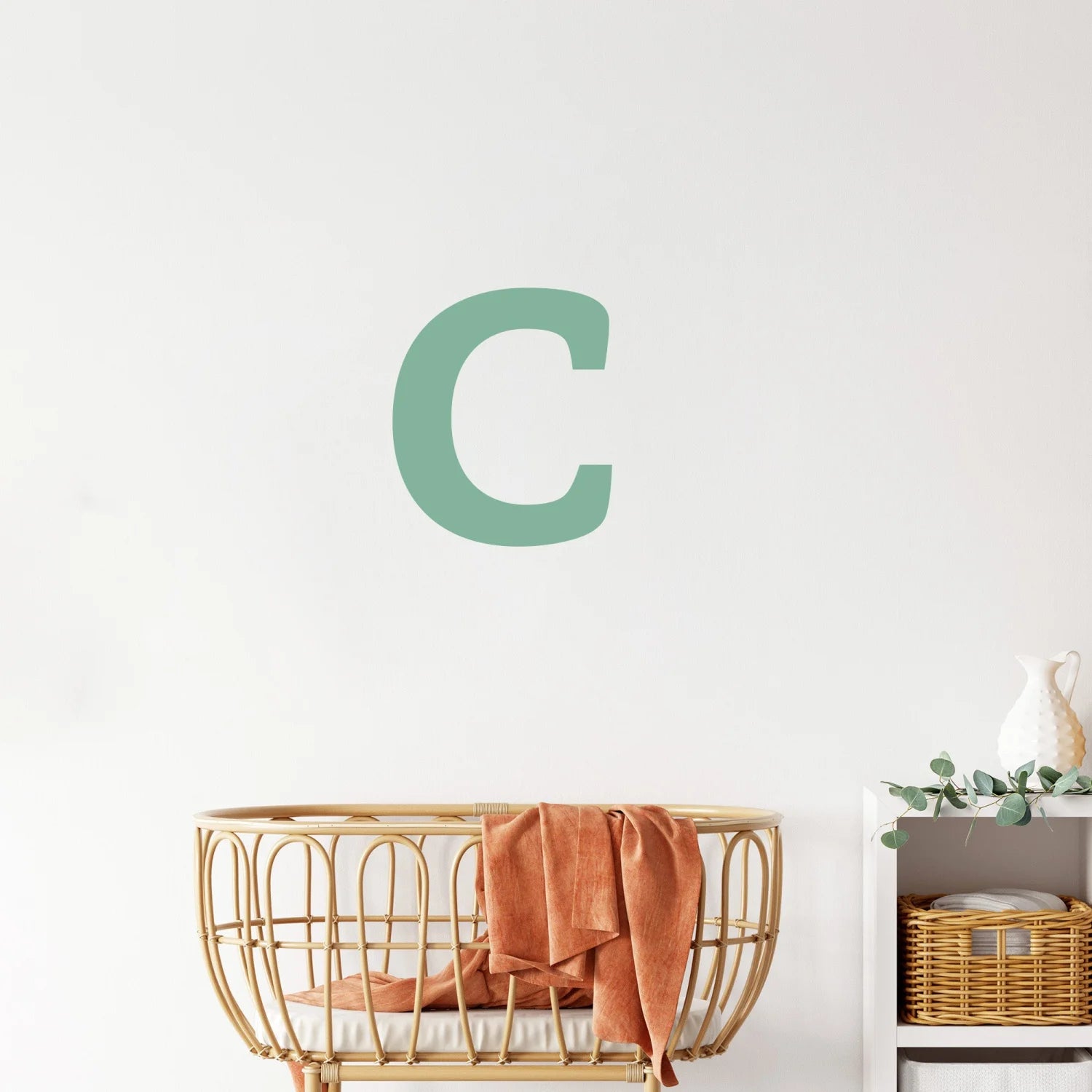 Letter C Initial Decal - Decals - Initials