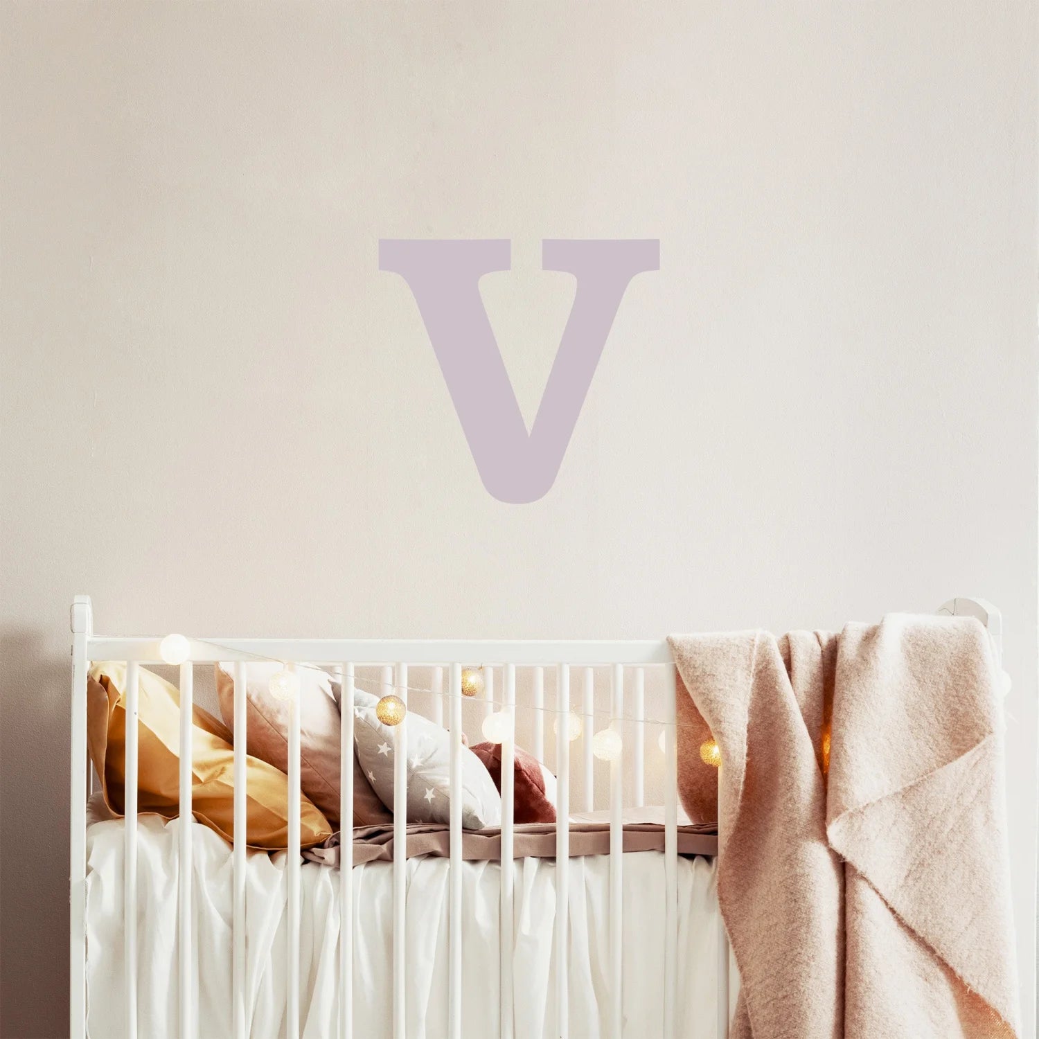 Letter V Initial Decal - Decals - Initials