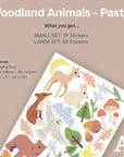 Pastel Woodland Animal Wall Decals - Decals - Animals