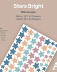 Stars Bright Wall Decal - Decals - Abstract Shapes